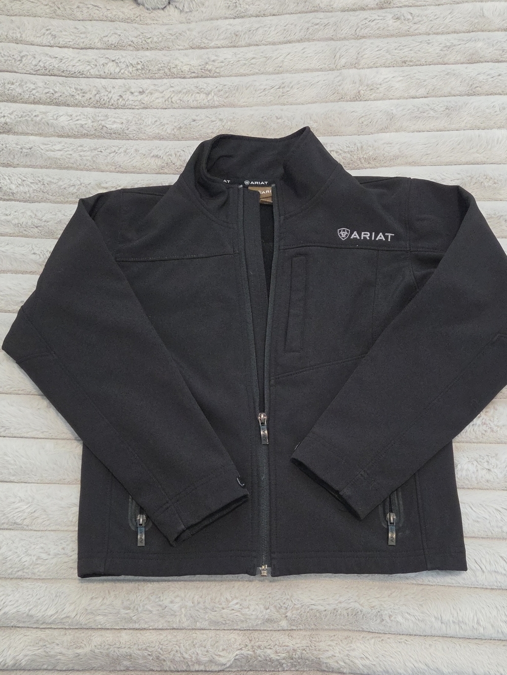 Ariat Kids Black Softshell Puffer Jacket